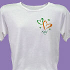 Hearts & Luck Personalized Scoop Neck T-shirt